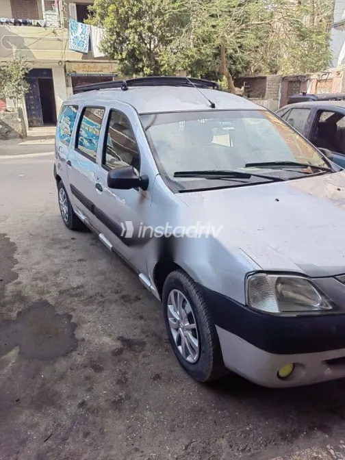 رينو لوجان 2009 رمادي مستعملة للبيع - 2