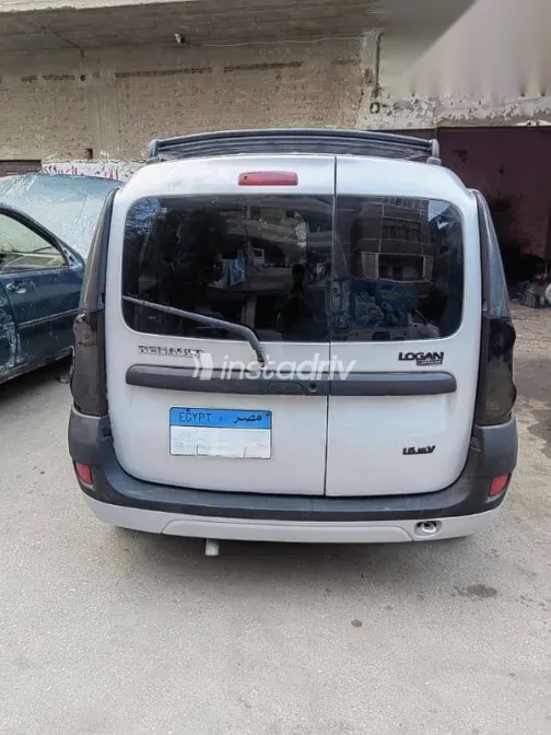 رينو لوجان 2009 رمادي مستعملة للبيع - 3