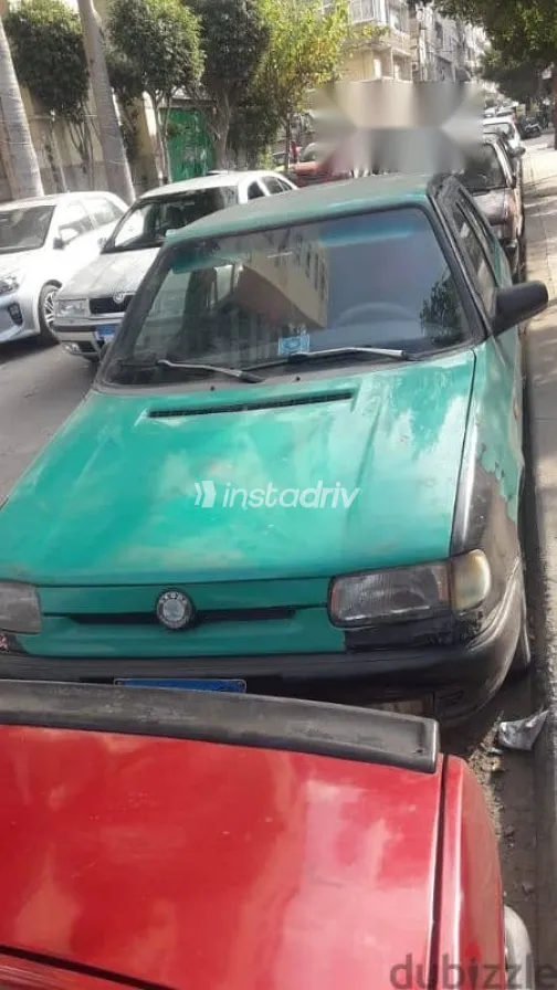 سكودا فيليشيا 1995 أخضر مستعملة للبيع - 3