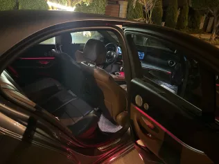 مرسيدس E 200 2020 أبيض مستعملة للبيع