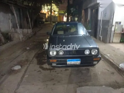 فولكس فاغن جولف 1989 رمادي مستعملة للبيع - 1