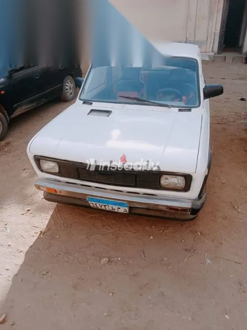 فيات 128 1990 أبيض مستعملة للبيع - 2