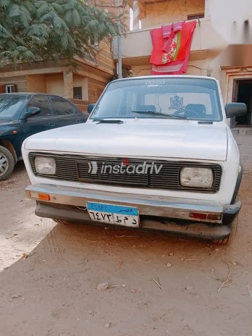 فيات 128 1990 أبيض مستعملة للبيع - 5