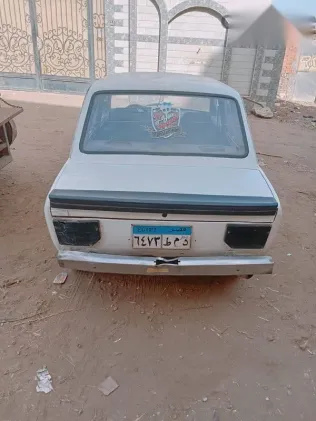 فيات 128 1990 أبيض مستعملة للبيع