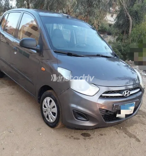 هيونداي I10 2009 رمادي مستعملة للبيع - 1