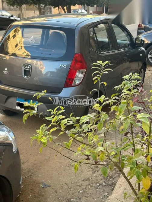 هيونداي I10 2009 رمادي مستعملة للبيع - 4