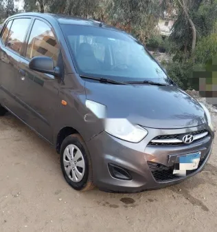 هيونداي I10 2009 رمادي مستعملة للبيع