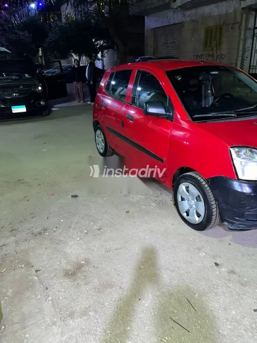 كيا بيكانتو 2006 أحمر مستعملة للبيع - 3