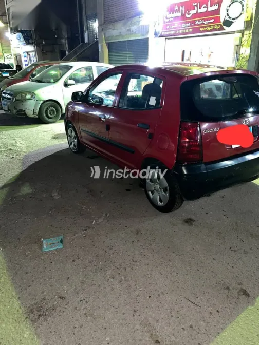 كيا بيكانتو 2006 أحمر مستعملة للبيع - 4