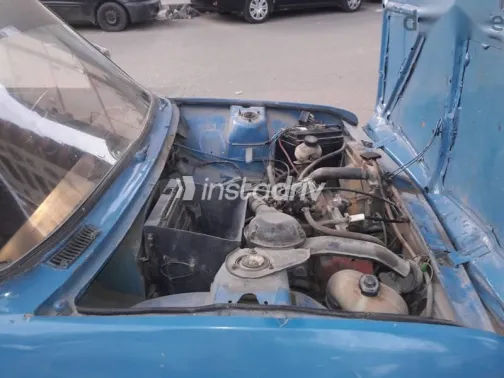 فيات 128 1992 أزرق غامق مستعملة للبيع - 4