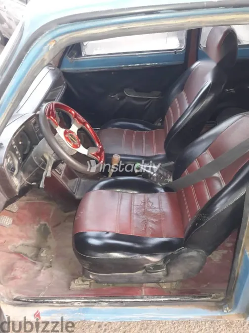 فيات 128 1992 أزرق غامق مستعملة للبيع - 6