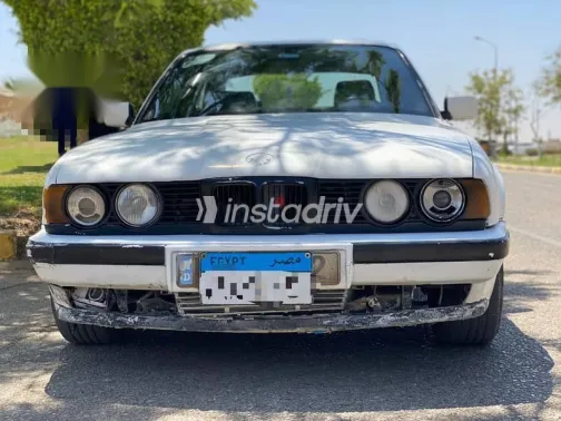 بي ام دبليو 520 1991 أبيض مستعملة للبيع - 4