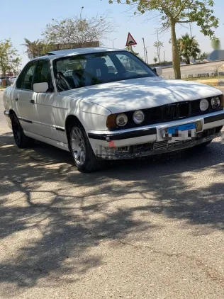 بي ام دبليو 520 1991 أبيض مستعملة للبيع