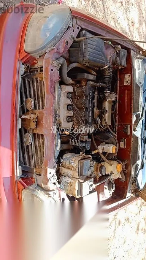 دايو لانوس 1999 أحمر مستعملة للبيع - 7