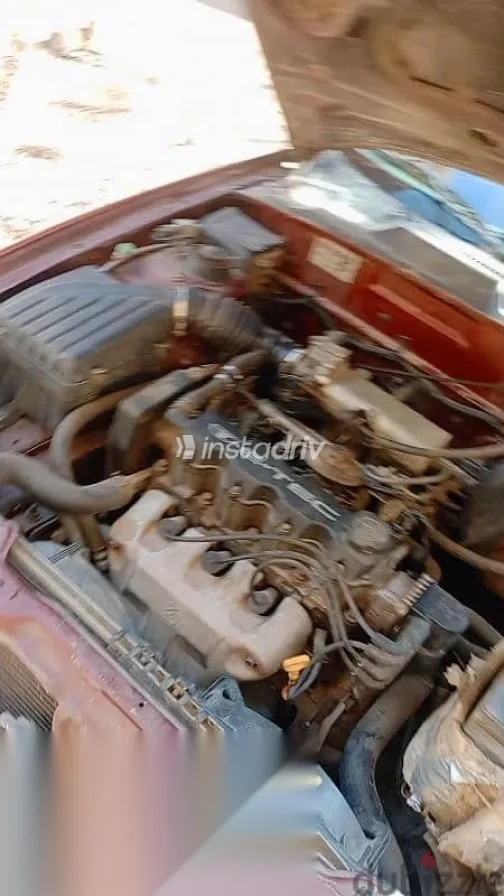 دايو لانوس 1999 أحمر مستعملة للبيع - 8