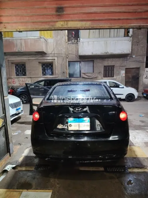 هيونداي إلنترا 2008 أسود مستعملة للبيع - 2