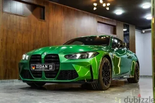 بي ام دبليو M4 2025 أخضر جديدة للبيع