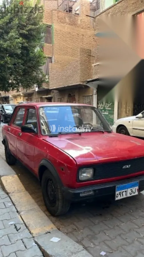 فيات 128 1985 أحمر مستعملة للبيع - 2