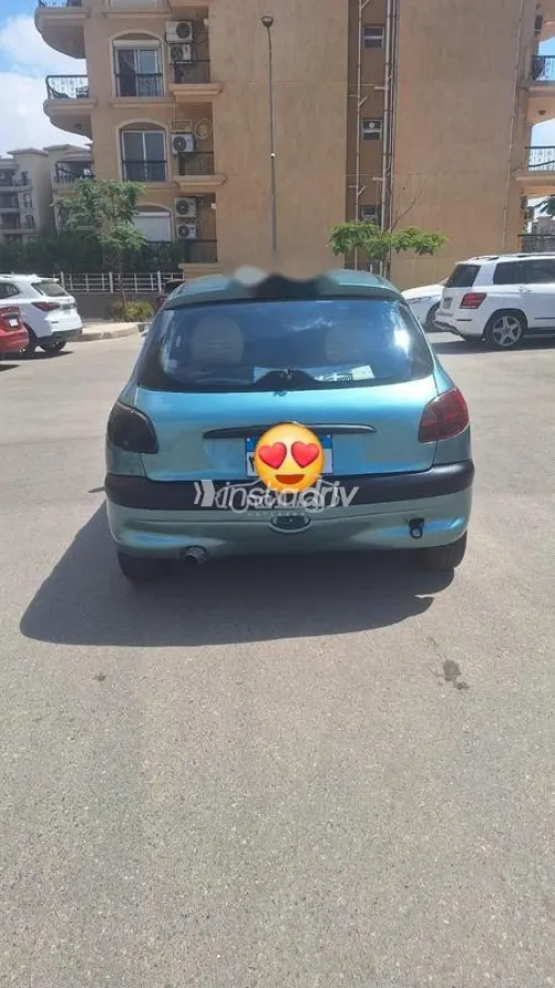 بيجو 206 2001 أخضر غامق مستعملة للبيع - 3