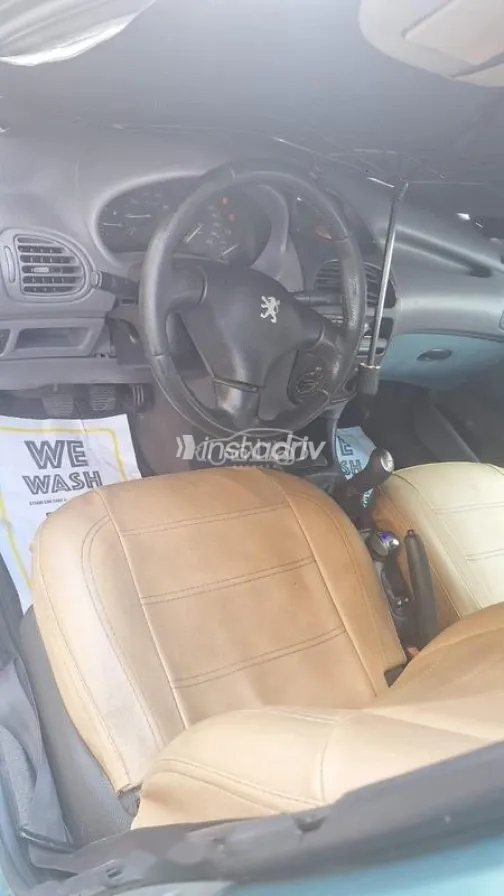 بيجو 206 2001 أخضر غامق مستعملة للبيع - 4