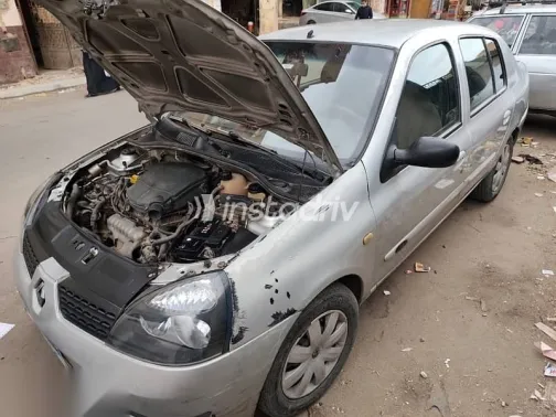 رينو كليو 2008 فضي مستعملة للبيع - 4