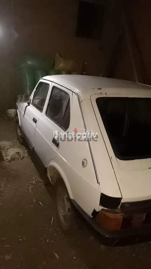 فيات 127 1984 أبيض مستعملة للبيع - 5