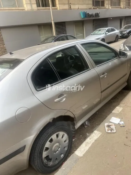 سكودا اوكتافيا 2007 رمادي مستعملة للبيع - 4