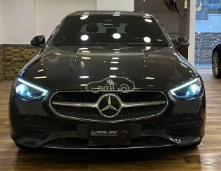 مرسيدس C 180 2022 أبيض مستعملة للبيع