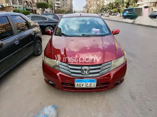 هوندا سيتى 2011 أحمر مستعملة للبيع - 7