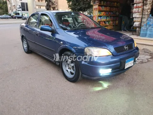 اوبل أسترا 2002 أزرق مستعملة للبيع - 1