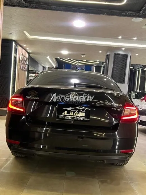 سكودا اوكتافيا 2020 أسود مستعملة للبيع - 4
