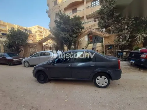 رينو لوجان 2014 رمادي مستعملة للبيع - 2