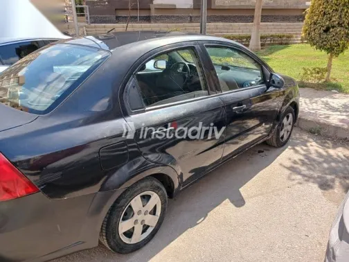 شيفروليه افيو 2009 أسود مستعملة للبيع - 4