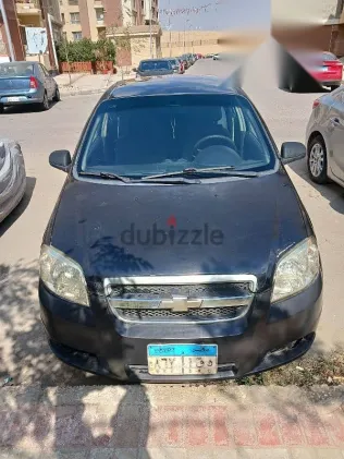 شيفروليه افيو 2009 أسود مستعملة للبيع
