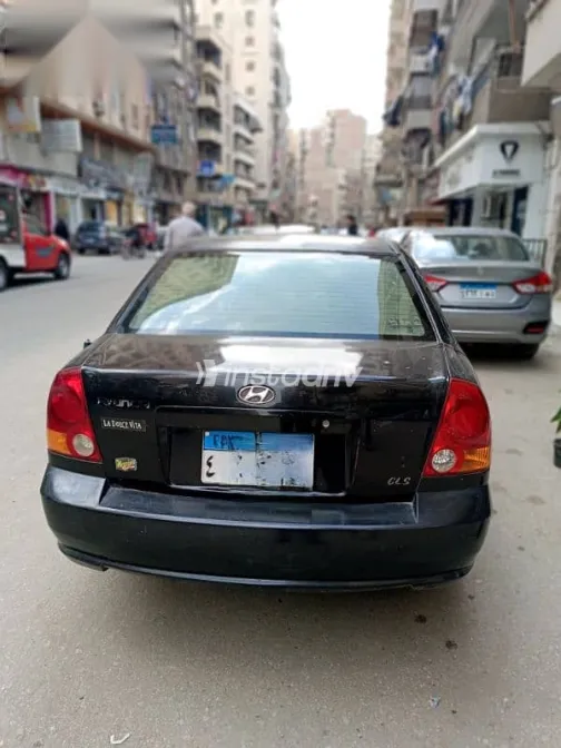 هيونداي فيرنا 2005 أسود مستعملة للبيع - 4