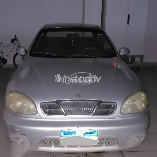 دايو لانوس 2007 فضي مستعملة للبيع - 2