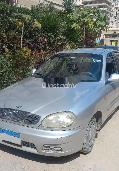 دايو لانوس 2007 فضي مستعملة للبيع - 3