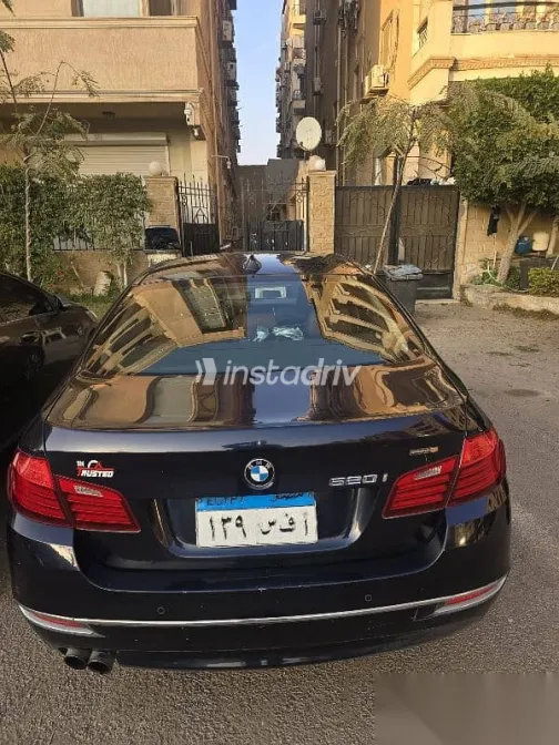 BMW 520 2017 Dark Blue Used for Sale - 2