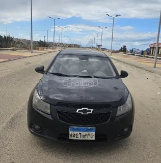 شيفروليه كروز 2010 أسود مستعملة للبيع