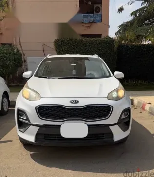 كيا سبورتاج 2021 أبيض مستعملة للبيع