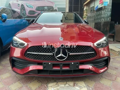 مرسيدس C 180 2022 أحمر مستعملة للبيع - 1