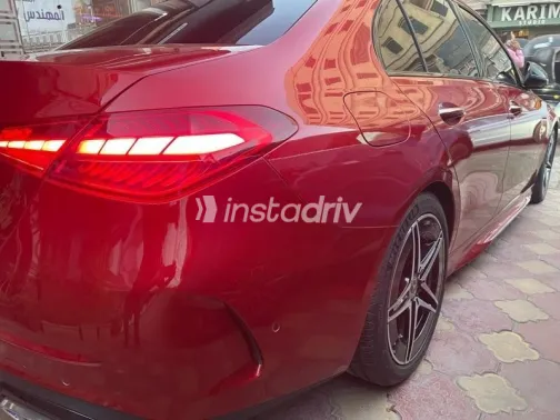 مرسيدس C 180 2022 أحمر مستعملة للبيع - 5