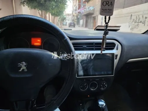 بيجو 301 2015 أسود مستعملة للبيع - 5