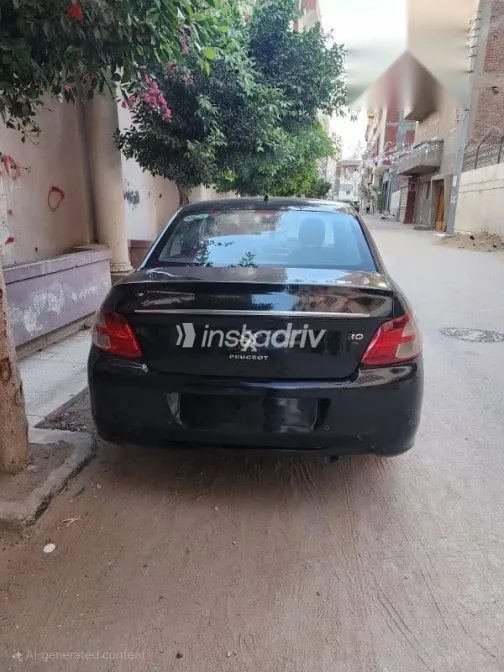 بيجو 301 2015 أسود مستعملة للبيع - 6