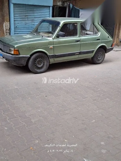 فيات 127 1984 أخضر مستعملة للبيع - 1