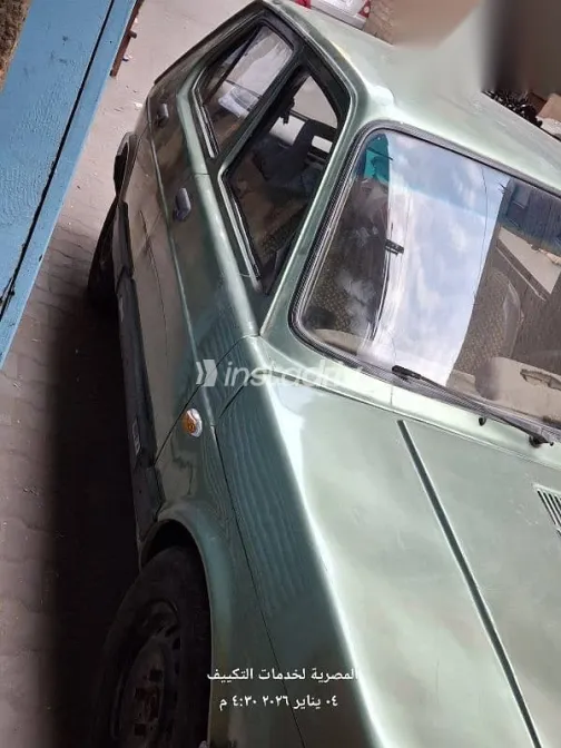 فيات 127 1984 أخضر مستعملة للبيع - 4