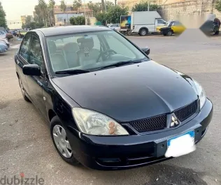 Mitsubishi Lancer 2007 Black Used for Sale