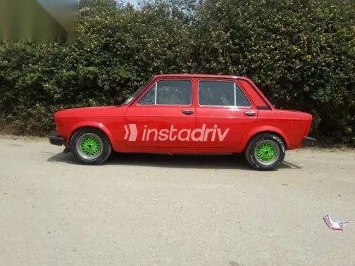 فيات 128 1987 أحمر مستعملة للبيع - 1