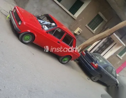 فيات 128 1987 أحمر مستعملة للبيع - 6