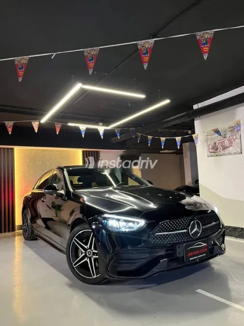 مرسيدس C 200 2022 أسود مستعملة للبيع - 2